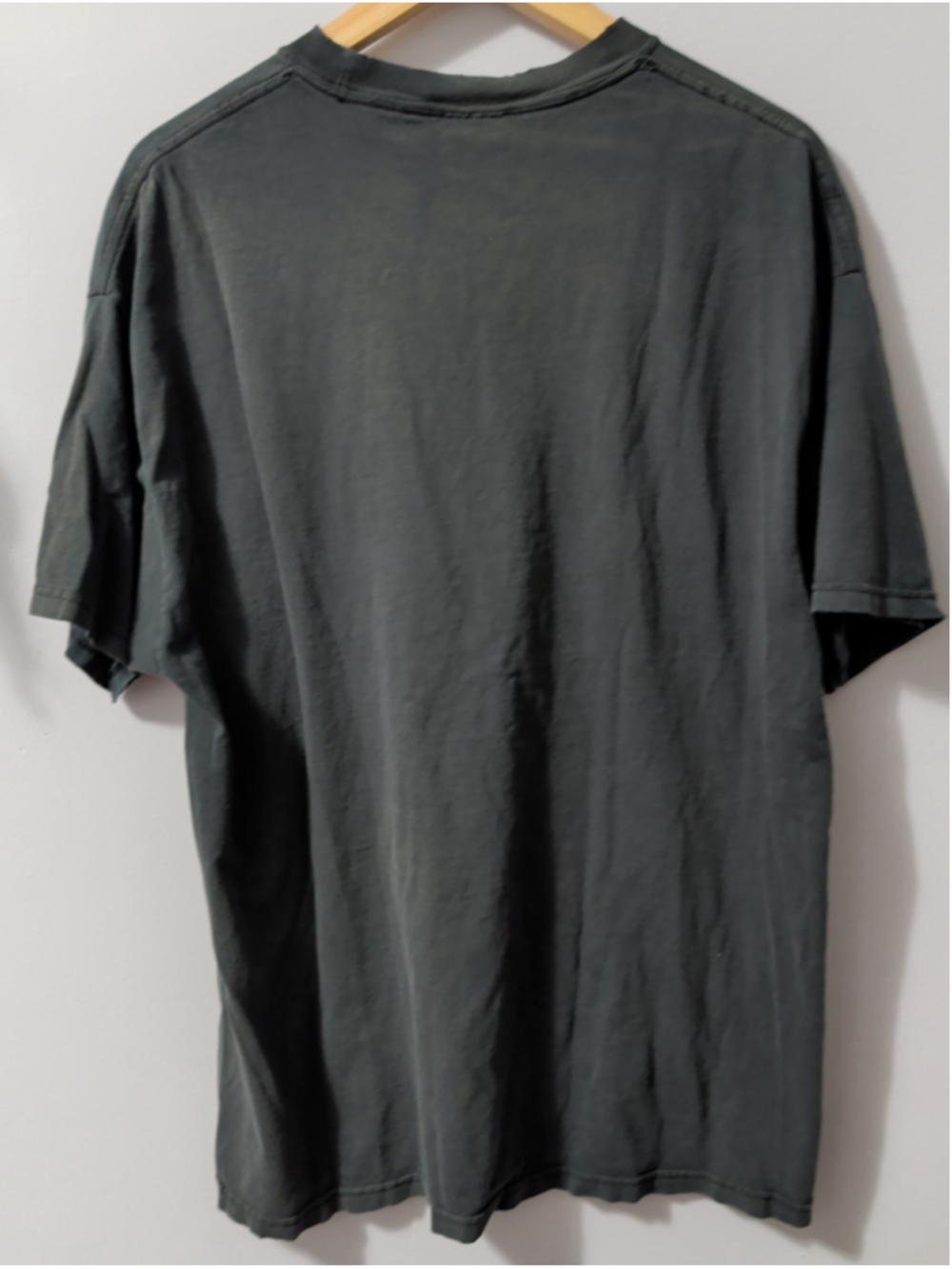 Vintage McDonald's T-Shirt Are You Mac Enough Black Distressed Bleach Stain XL - Picture 3 of 8